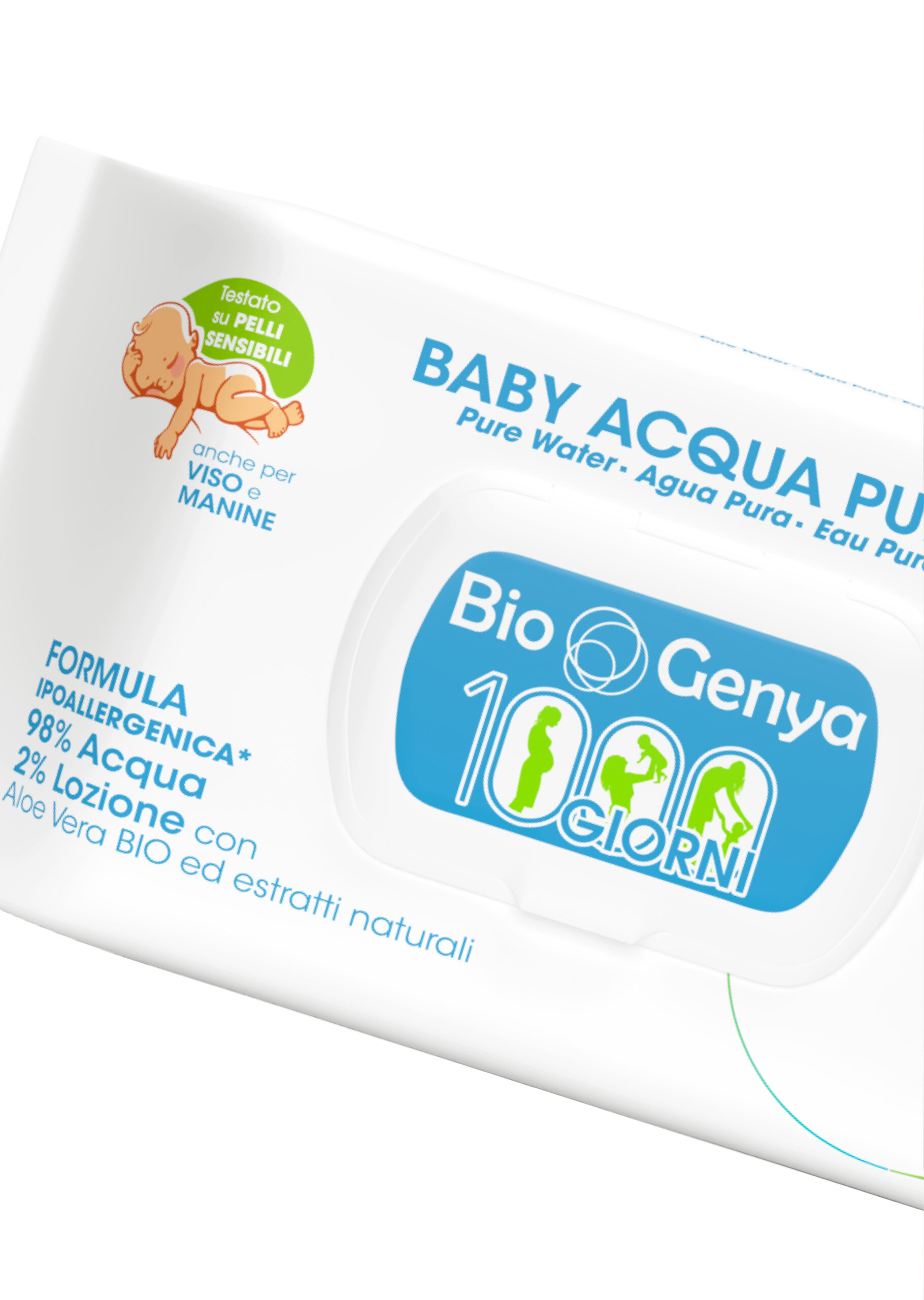 Salviette Biodegradabili Baby Pocket 20 pz Biogenya